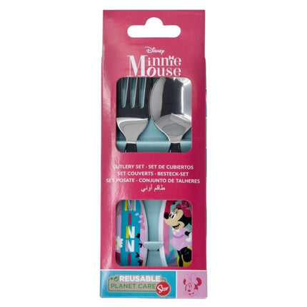 SEO. Minnie Maus Kinder Besteck Set - 2 Teile - Linkreich