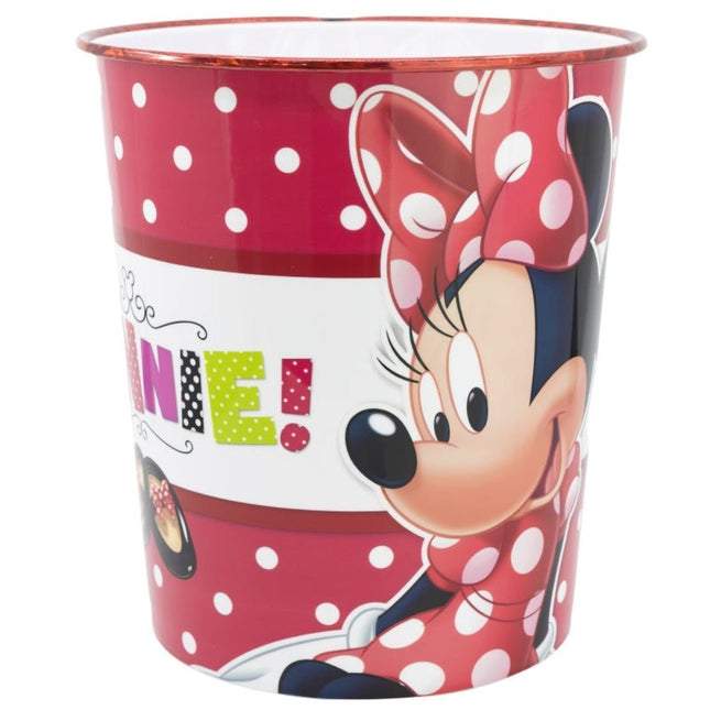 SEO. Minnie Maus Tisch - Mülleimer Papierkorb - 10 Liter Disney - Linkreich