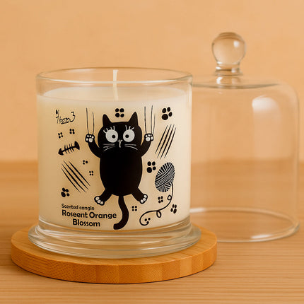 Duftkerze in Kerzenglocke, in Meow Edition