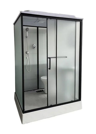 Mobile Shower Cabin with Toilet & Sink – 140×110×215 cm – Complete Module