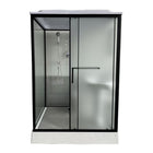 Mobile Duschkabinen mit integrierter Toilette WC Duschraum mit Waschbecken und Duscharmatur