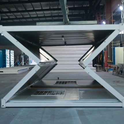 Arbeits- und Aufenthaltsraum für Büro, Baustelle & Events Platzsparender