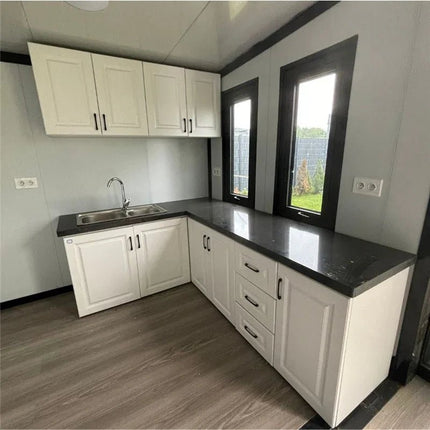 Mobiles 3-Zimmer Containerhaus – Faltbares Tiny House mit Bad & Küche | Fertighaus TH1 - Linkreich
