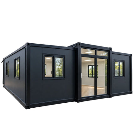 Mobiles 3-Zimmer Containerhaus – Faltbares Tiny House mit Bad & Küche | Fertighaus TH1 - Linkreich