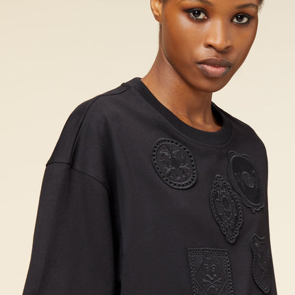 EMBROIDERY BOXY T-SHIRT