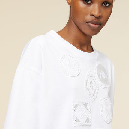 EMBROIDERY BOXY T-SHIRT