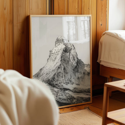 Matterhorn – Zermatt, Switzerland (black & white)