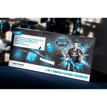 MOERMAN 5 in 1 Glasreinigungsset - für Profis und Einsteiger () kaufen bei Linkreich – Jetzt entdecken!