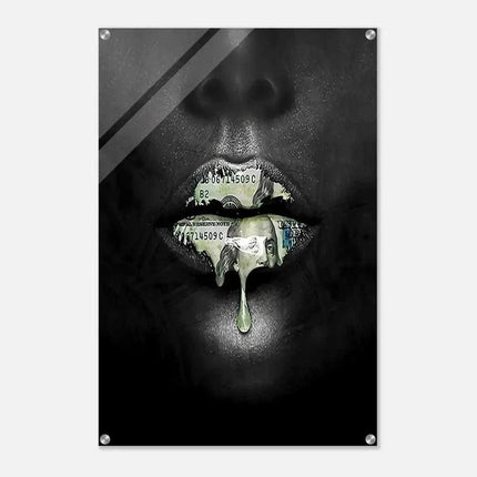 Money Kiss - Leinwandbild Luxuriös (Canvas) kaufen bei Linkreich – Jetzt entdecken!