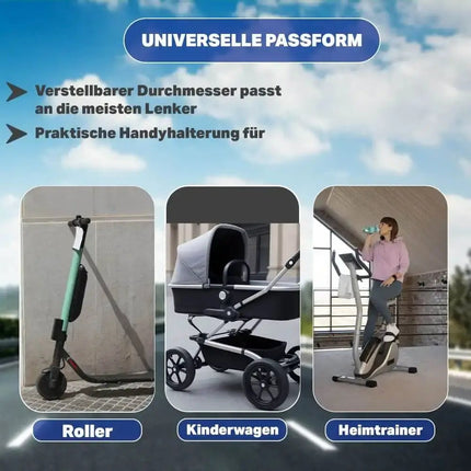 Mongoora Handyhalterung – Flexibel einstellbar und vibrationssicher für Outdoor-Touren