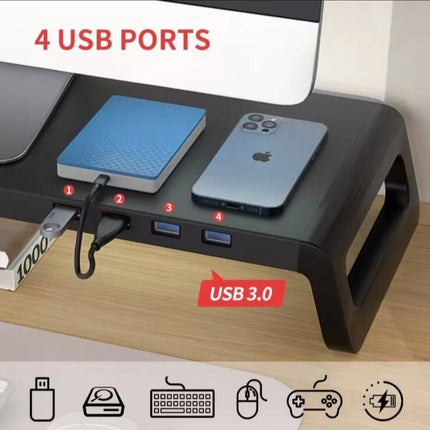 SEO. Monitorständer mit USB - Docking - Linkreich