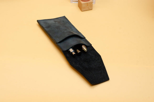 Monogramm - Federtasche. Bleistifthalter aus Leder.Leder Stifthülle. Personalisiertes Stifteetui. Monogram Stifteetui. Gravur Stifteetui. () kaufen bei Linkreich – Jetzt entdecken!