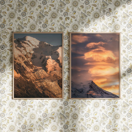 Mont Blanc & Aiguille du Goûter Wall Art Prints - Mountain Photography