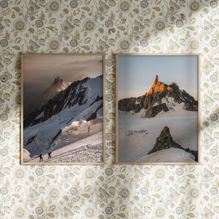 Aiguille du Midi & Dent du Géant Nature Photography Prints