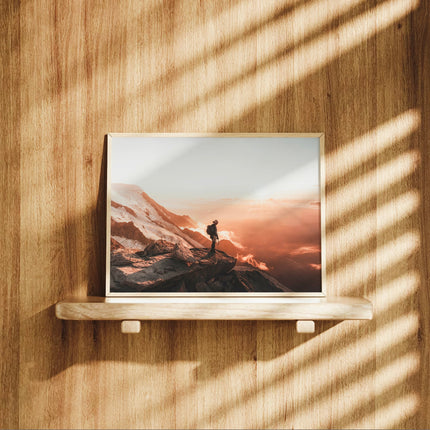 The Climber’s Glow, Chamonix