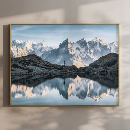 Lac Blanc Wall Art Print – Chamonix Landscape Photography