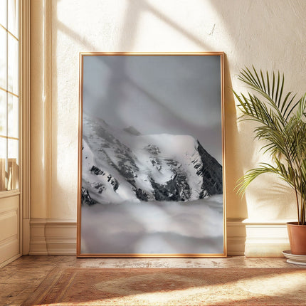 Mont Blanc Wall Art Triptych – Aiguille du Midi Mountain Photography