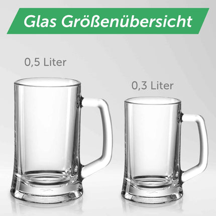 SEO. Montana Bierkrug mit Gravur "Bester Papa der Welt" - 0,3 L Linkreich