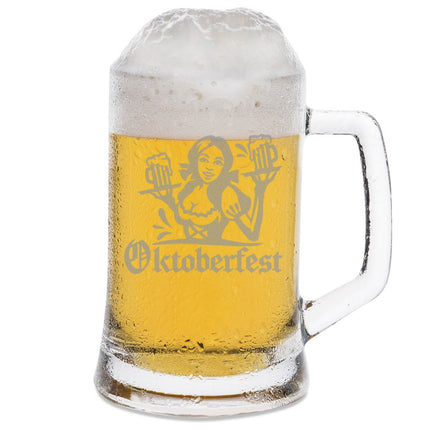 SEO. Montana Bierkrug mit Gravur "Oktoberfest Madl" - 0,3 L Linkreich