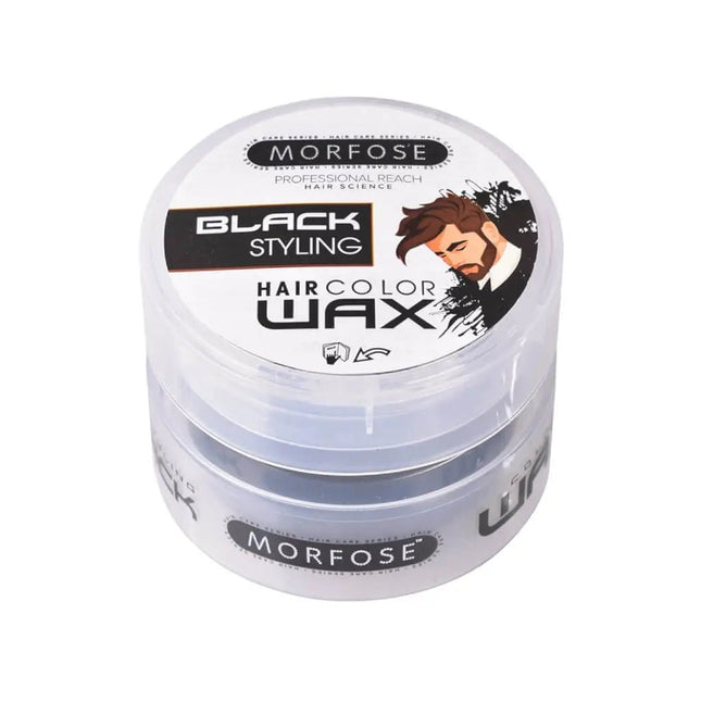 SEO. Morfose - Color Haar Wax 100 ml - Schwarz / Dunkelgrau - Linkreich
