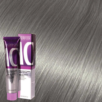 SEO. Morfose - Hair Color Cream 10 Argan Oil 100 ml / Extra Bleaching - 12.81 Aschblond extra Linkreich