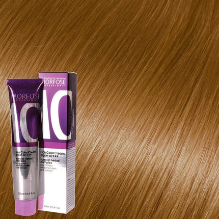 SEO. Morfose - Hair Color Cream 10 Argan Oil 100 ml / Gold - 8.3 Blond gold Linkreich