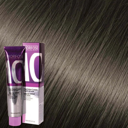 SEO. Morfose - Hair Color Cream 10 Argan Oil 100 ml / Intense Ash - 7.11 Mittelblond asch - intensiv Linkreich