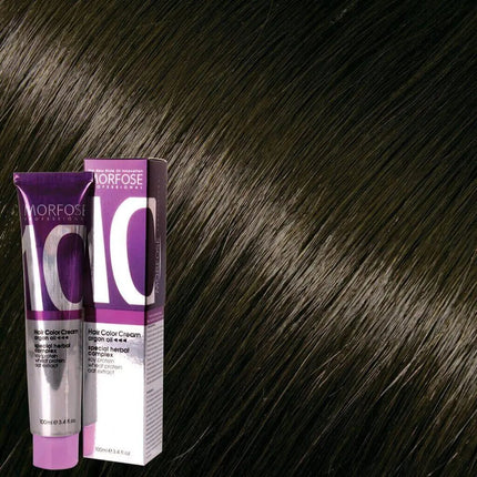 SEO. Morfose - Hair Color Cream 10 Argan Oil 100 ml / Intense Ash - 6.1 Dunkelblond asch Linkreich