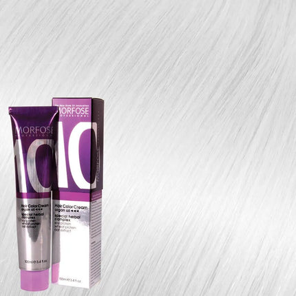SEO. Morfose - Hair Color Cream 10 Argan Oil 100 ml / Mix - Neutral / Weiß Linkreich