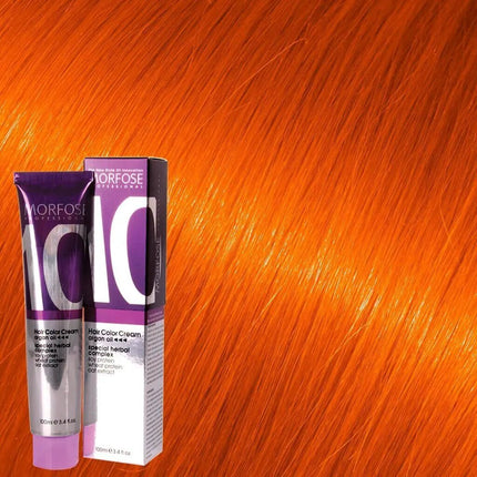 SEO. Morfose - Hair Color Cream 10 Argan Oil 100 ml / Mix - Orange Linkreich