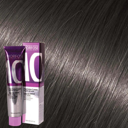 SEO. Morfose - Hair Color Cream 10 Argan Oil 100 ml / Mix - Grau Linkreich