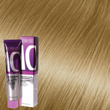 SEO. Morfose - Hair Color Cream 10 Argan Oil 100 ml / Natural - 10 Platinblond Linkreich