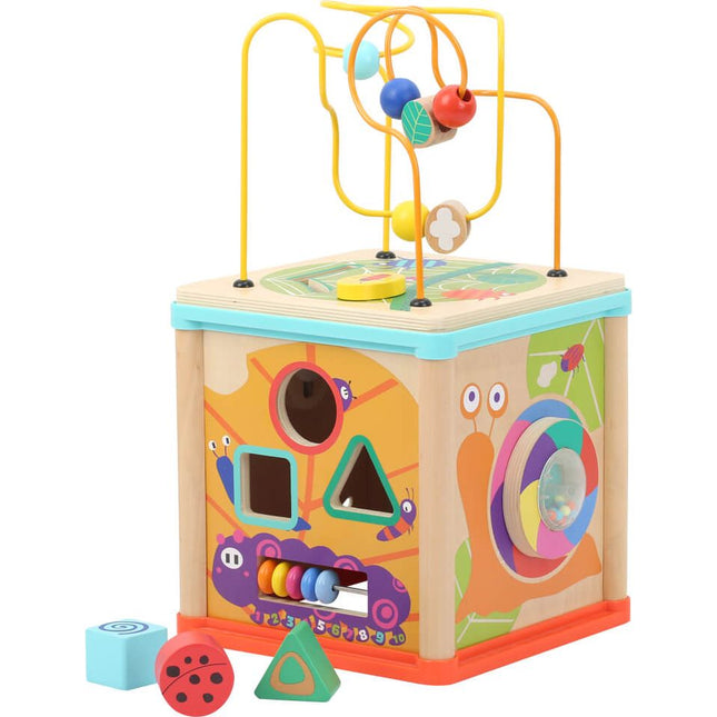 SEO. Motorikwürfel Tierwelt – Aktiv - Würfel aus Holz ab 12 Monaten | small foot - Linkreich