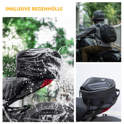 Motorradtasche Wasserdicht Gepäckträgertasche Hecktasche 20 - 35L (Fahrradtaschen) kaufen bei Linkreich – Jetzt entdecken!