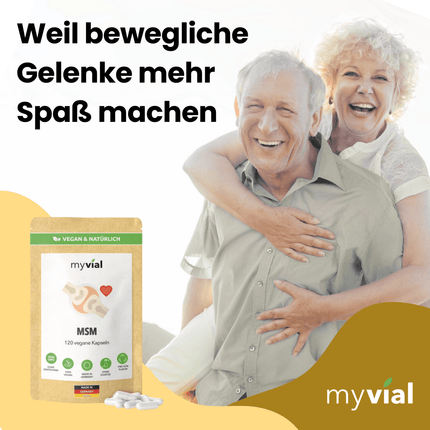 SEO. MSM Kapseln - Einzeln Linkreich