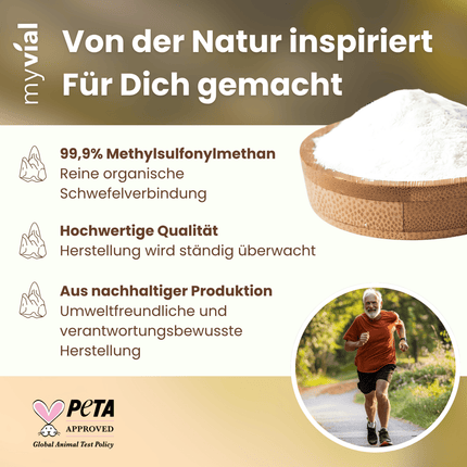 SEO. MSM Kapseln - Einzeln Linkreich