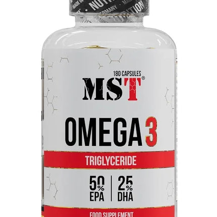 MST - Omega 3 TRIGLYCERIDE  75% - 180 Softgels