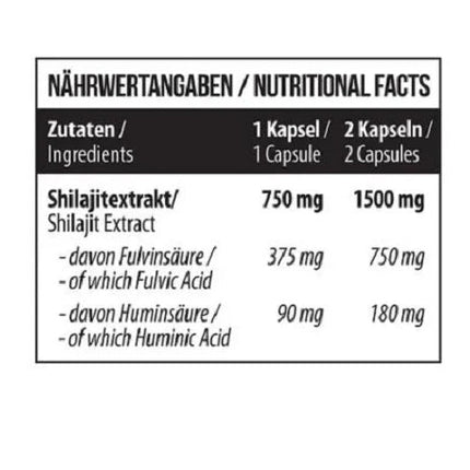 SEO. MST - Shilajit 60 Kapseln - Linkreich