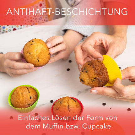 Muffinformen aus Silikon - 24er Set (Muffinformen) kaufen bei Linkreich – Jetzt entdecken!