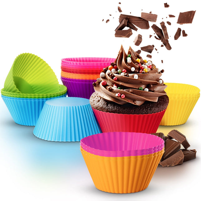 Muffinformen aus Silikon - 24er Set (Muffinformen) kaufen bei Linkreich – Jetzt entdecken!