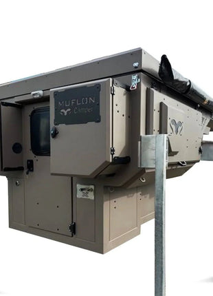 Muflon Camper Pop-Up Absetzkabine , (Doppelbett), Diesel-Standheizung, Mittelsitzgruppe, Aluminium-Leichtbau - Linkreich