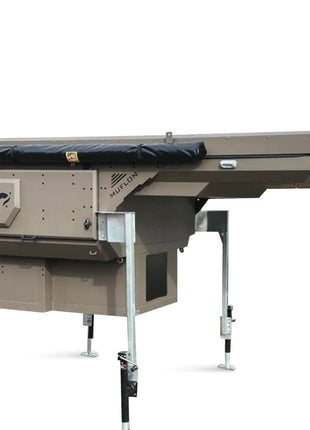 Muflon Camper Pop-Up Absetzkabine , (Doppelbett), Diesel-Standheizung, Mittelsitzgruppe, Aluminium-Leichtbau - Linkreich