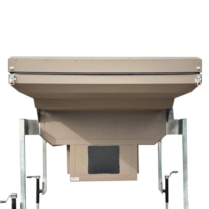 Muflon Camper Pop - Up Absetzkabine – Braun Matt, 2 Schlafplätze, Aufstelldach (Doppelbett), Diesel - Standheizung, Mittelsitzgruppe, Aluminium - Leichtbau (Absetzkabinen) kaufen bei Linkreich – Jetzt entdecken!