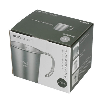 Hario Outdoor V60 Metall-Stapel-Becher – 320 ml