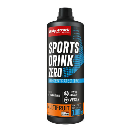 Body Attack Sports Drink Zero 1000 ml