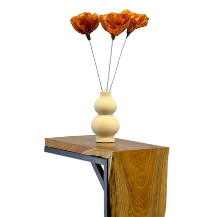 Multifunktionaler Beistelltisch - Couchtisch Ablagetisch - C - Frame – Teakholz - 50x40x20 cm (Beistelltisch) kaufen bei Linkreich – Jetzt entdecken!