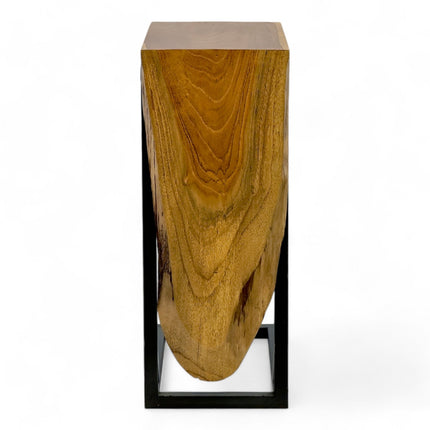 Multifunktionaler Beistelltisch - Couchtisch Ablagetisch - C - Frame – Teakholz - 50x40x20 cm (Beistelltisch) kaufen bei Linkreich – Jetzt entdecken!