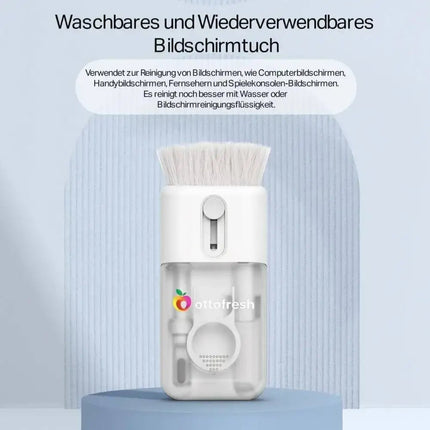 Reinigungsset für Tastaturen – Praktisches Gadget mit Bürste, Tuch und Werkzeugen