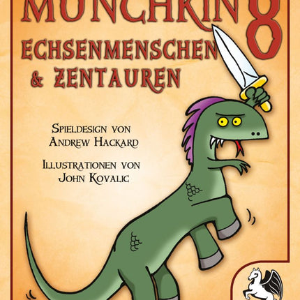 SEO. Munchkin 8: Echsenmenschen & Zentauren Gesellschaftsspiel Pegasus - Linkreich