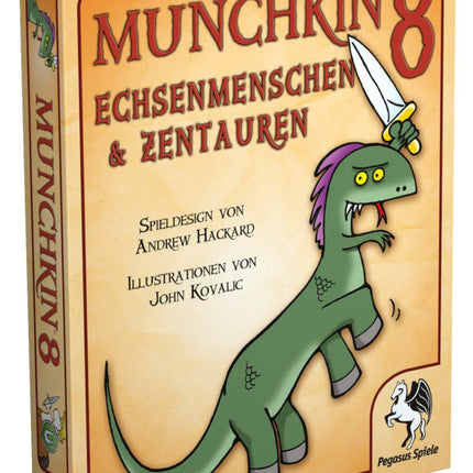 SEO. Munchkin 8: Echsenmenschen & Zentauren Gesellschaftsspiel Pegasus - Linkreich